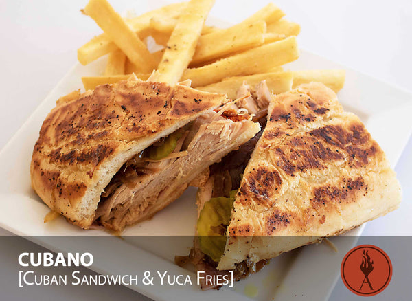 Cubano (Cuban Sandwich & Yuca Fries)